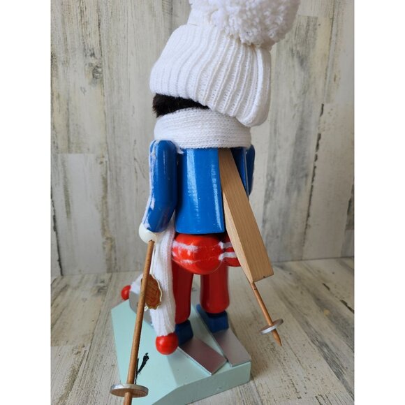 Steinbach 162 skiers game 1673 nutcracker Xmas vintage - Picture 7 of 14